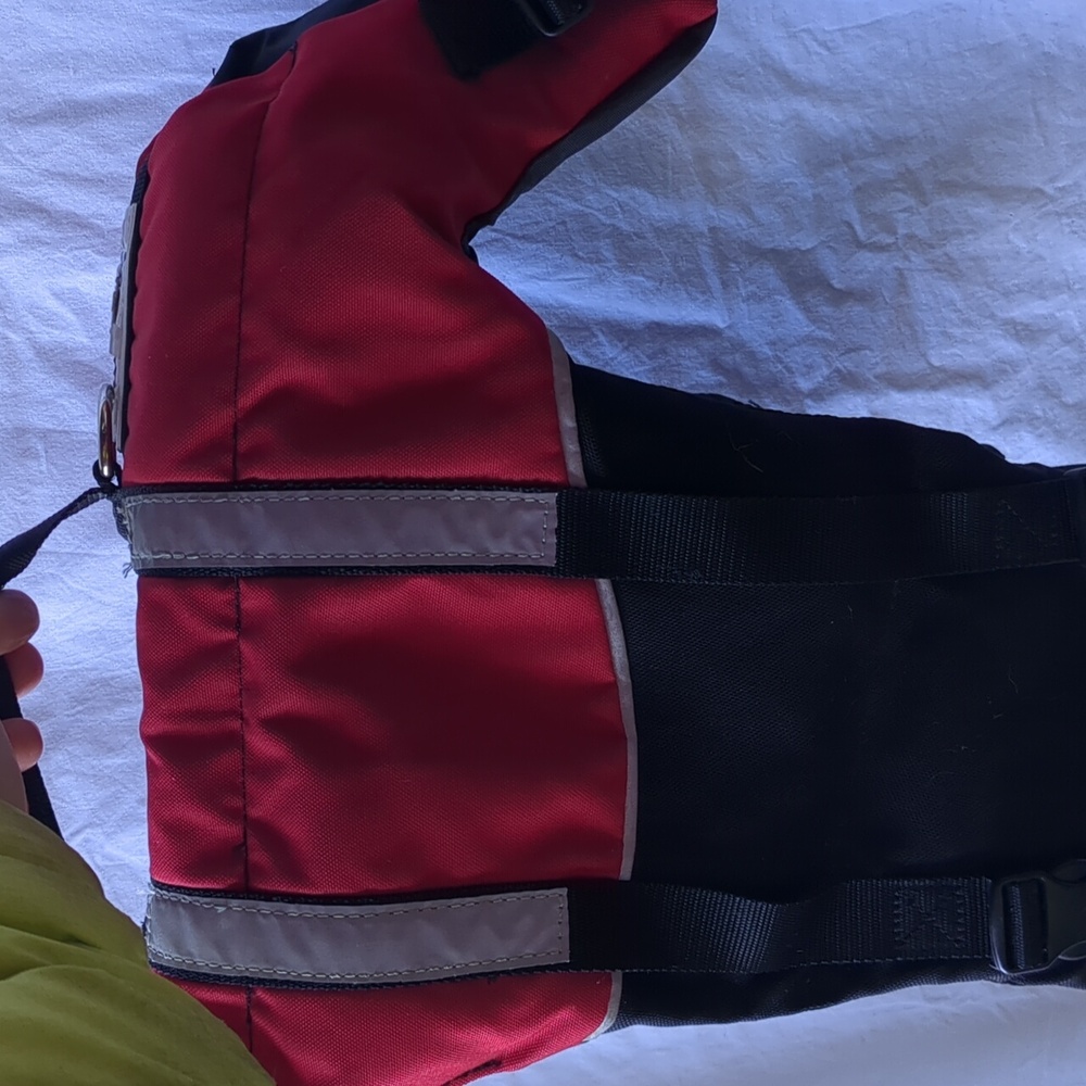Dog Life Jacket Red